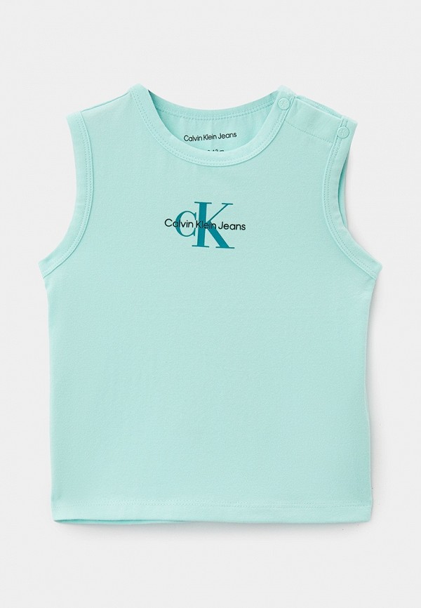 

Майка Calvin Klein Jeans, Бирюзовый