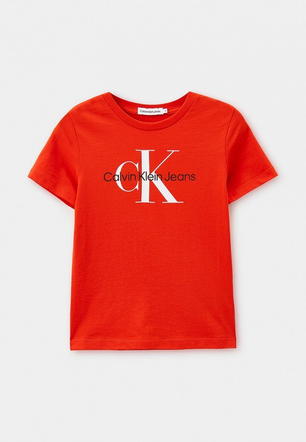 

Футболка Calvin Klein Jeans, Оранжевый