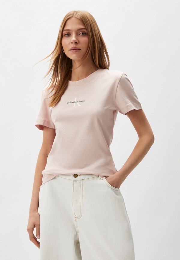 

Футболка Calvin Klein Jeans, Розовый
