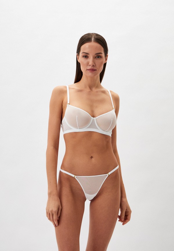 

Трусы Maison Close, Белый, THONG CORPS A CORPS