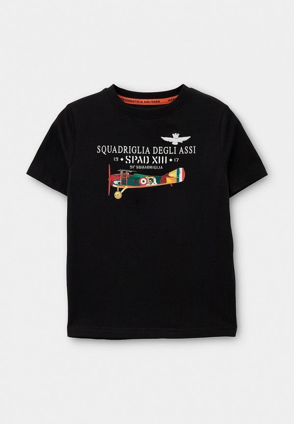 

Футболка Aeronautica Militare, Черный
