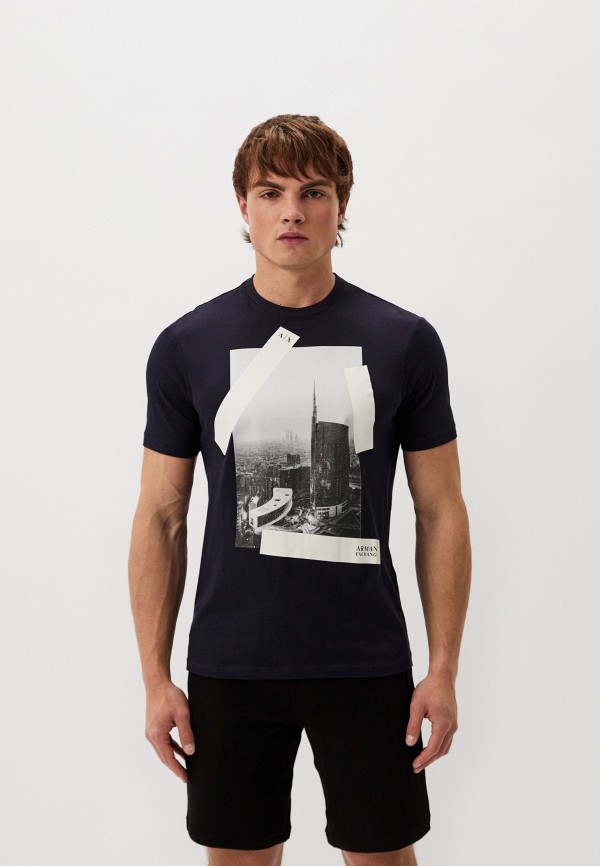 

Футболка Armani Exchange, Синий