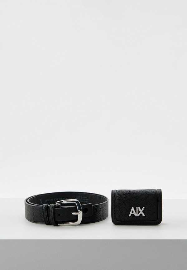 

Сумка и ремень Armani Exchange, Черный