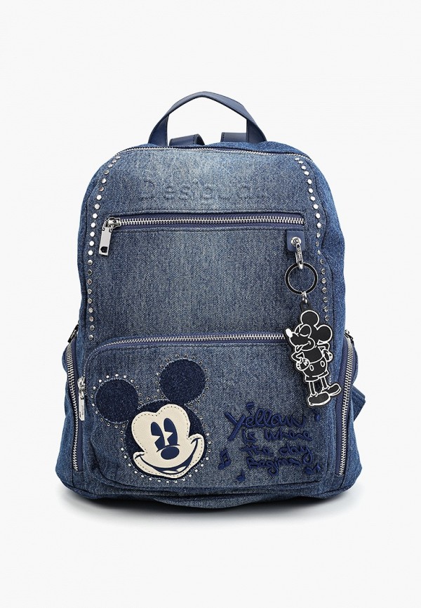 

Рюкзак и брелок Desigual, Синий, MICKEY