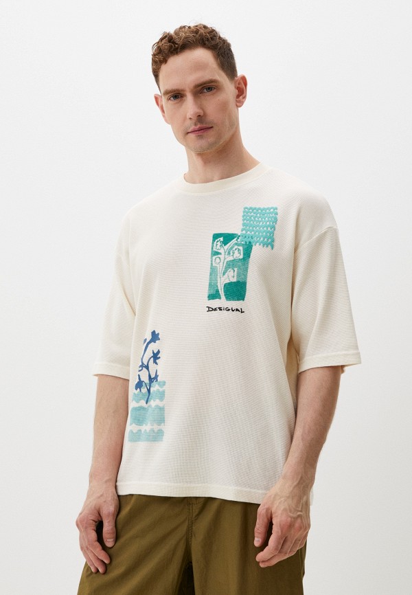 

Футболка Desigual, Бежевый