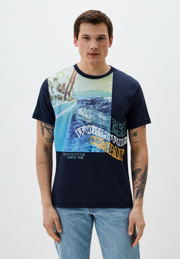 

Футболка Guess, Синий
