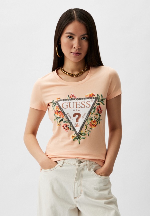 

Футболка Guess, Оранжевый