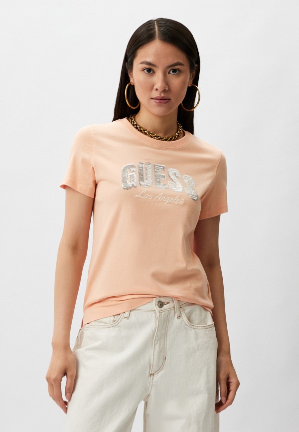 

Футболка Guess, Оранжевый