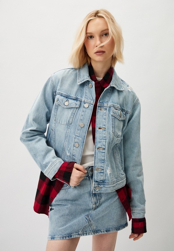 

Куртка джинсовая Tommy Jeans, Голубой
