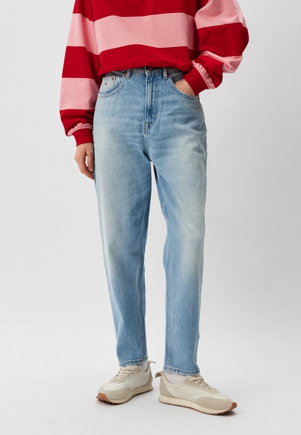 

Джинсы Tommy Jeans, Голубой, MOM JEAN UH TPR