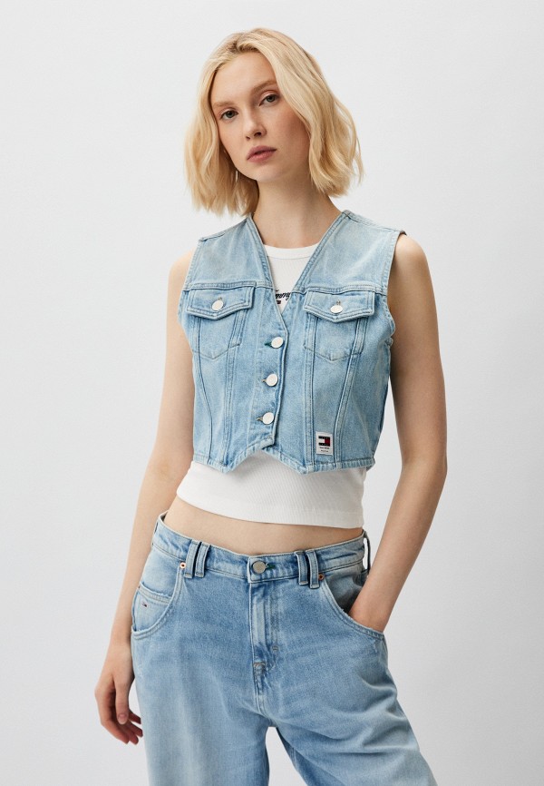 

Жилет джинсовый Tommy Jeans, Голубой