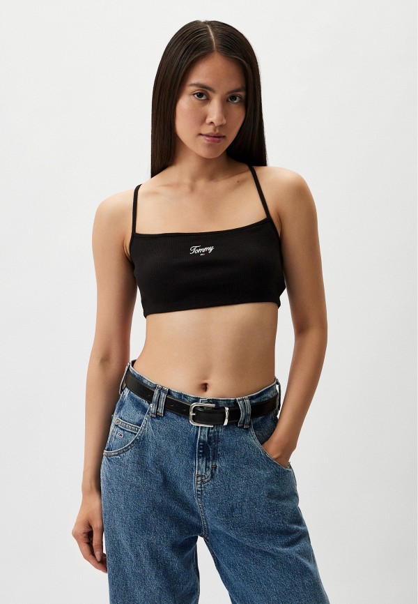 

Топ Tommy Jeans, Черный