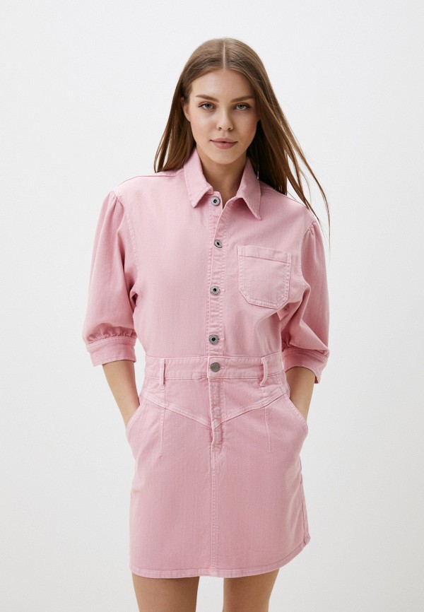 

Платье джинсовое Pepe Jeans, Розовый