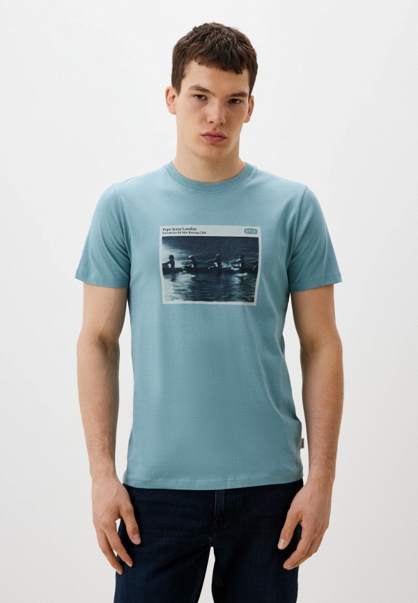 

Футболка Pepe Jeans, Бирюзовый