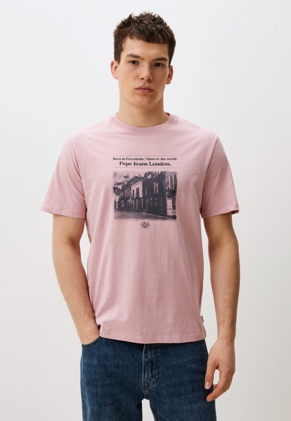 

Футболка Pepe Jeans, Розовый