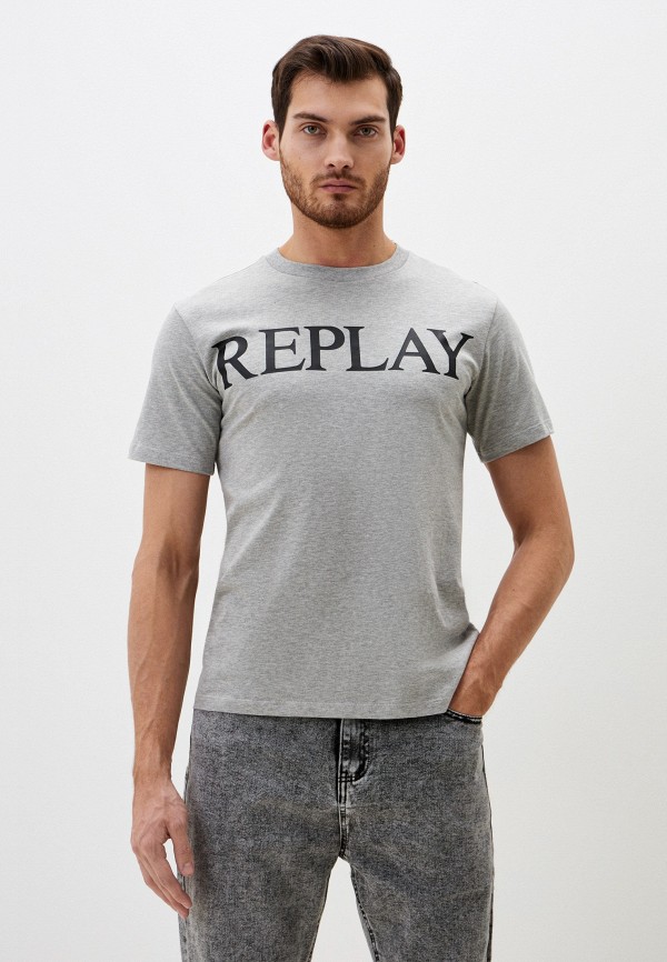 

Футболка Replay, Серый