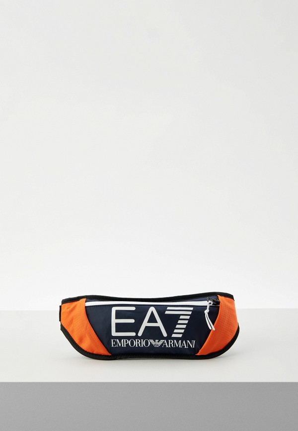 Сумка поясная EA7 TRAIN GRAPHIC SERIES M WAISTBAG сумка улитка оранжевый
