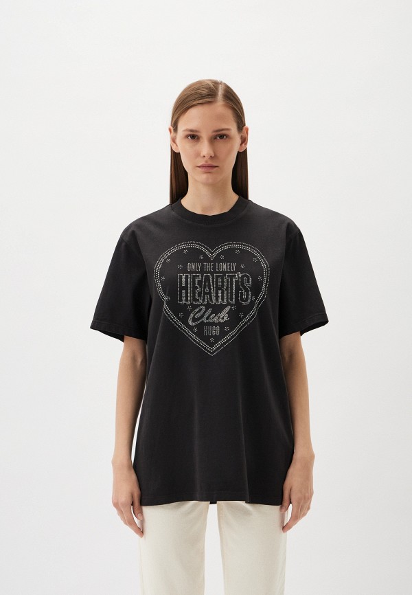 

Футболка Hugo, Черный, Vintage Tee