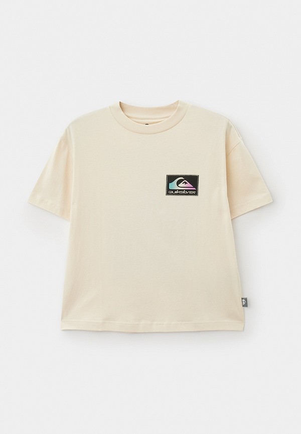 

Футболка Quiksilver, Бежевый, BACKFLASHSSYTH TEES WDW0
