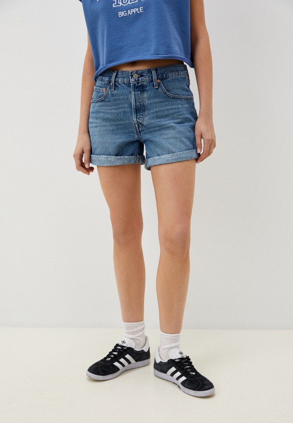 

Шорты джинсовые Levi's®, Голубой, 501® ROLLED