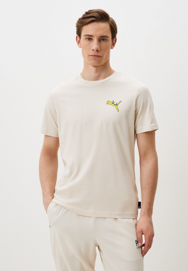 

Футболка PUMA, Бежевый, GRAPHICS PLANTASIA Tee