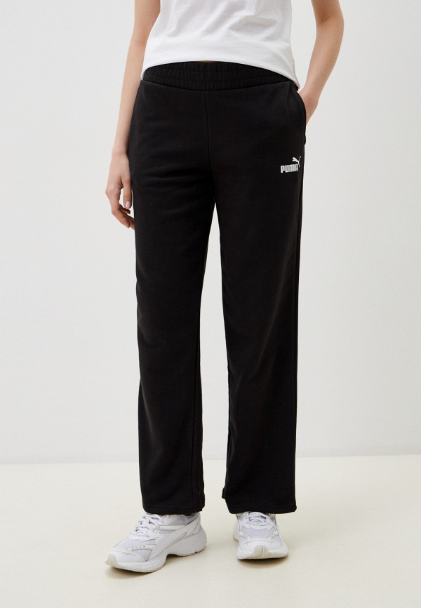 

Брюки спортивные PUMA, Черный, ESS+ Straight Leg Small Logo Pants TR