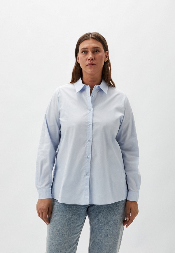 

Рубашка Persona by Marina Rinaldi, Голубой, BIANCO