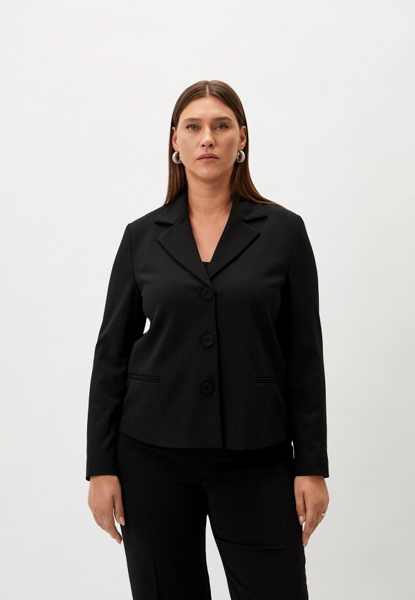 

Жакет Persona by Marina Rinaldi, Черный, TENUTA NOW