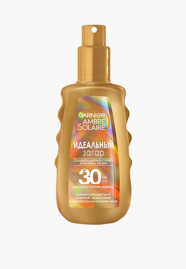 

Спрей солнцезащитный Garnier, Прозрачный, для усиления загара