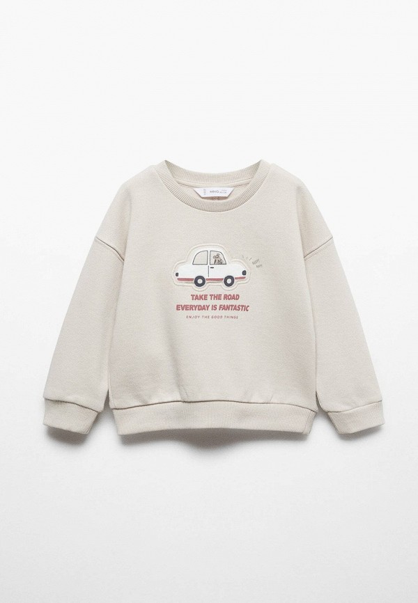 

Свитшот Mango Kids, Бежевый, ANIMAL