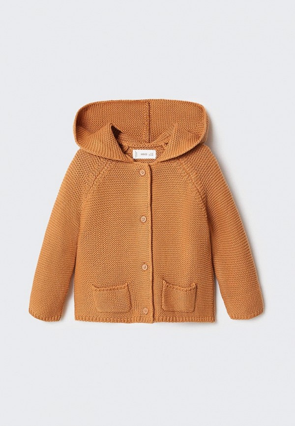 

Кардиган Mango Kids, Коричневый, POCKET