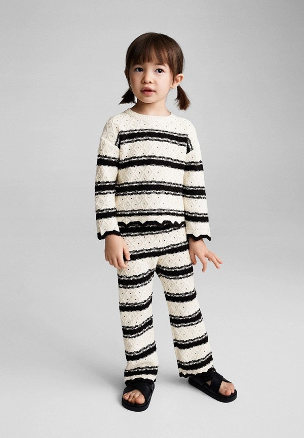 Брюки для девочки Mango Kids 67095986 Фото 4