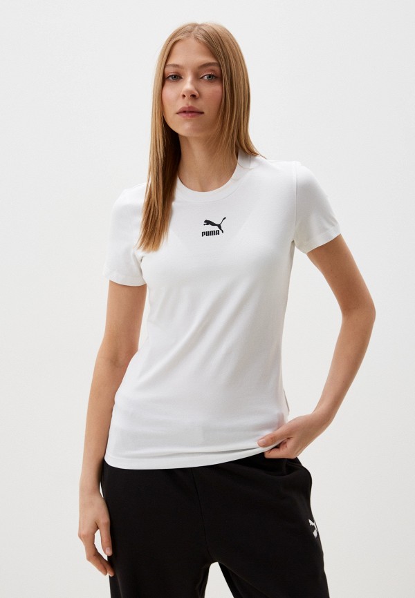 

Футболка PUMA, Белый, Classics Slim Tee