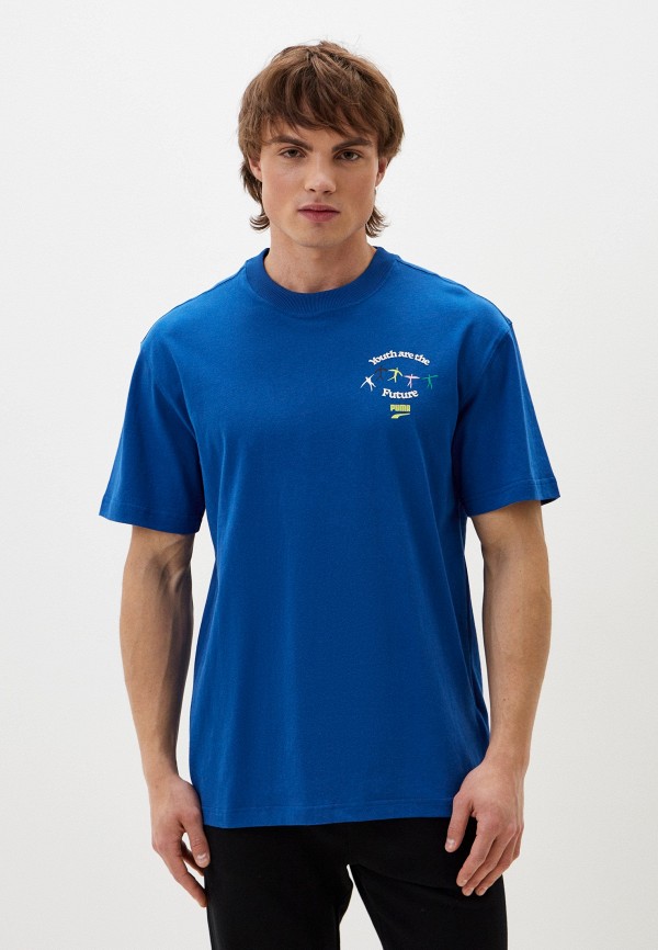 

Футболка PUMA, Синий, DOWNTOWN Graphic Tee