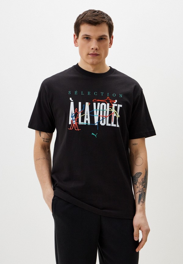

Футболка PUMA, Черный, GRAPHICS  LA VOLE Tee