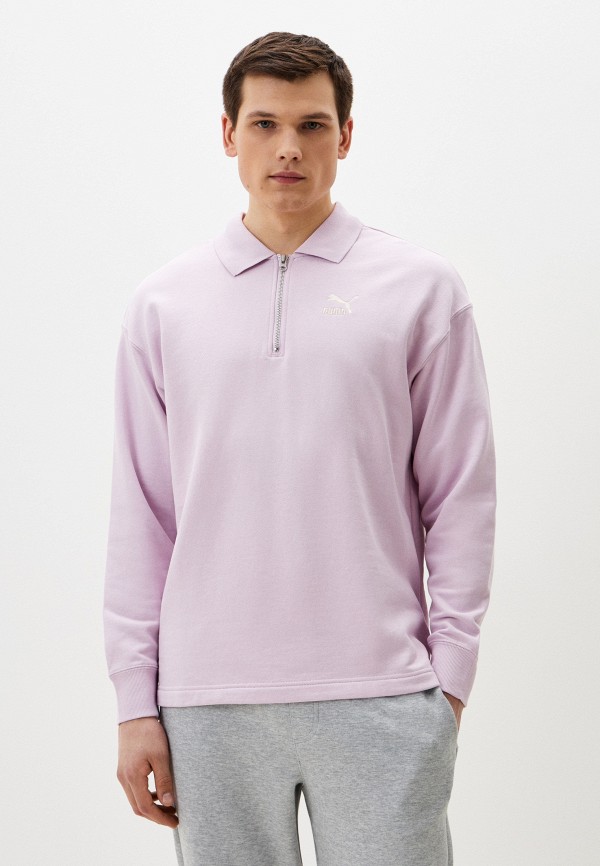 

Поло PUMA, Фиолетовый, BETTER CLASSICS Polo Crew TR