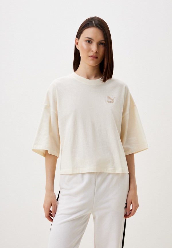 

Футболка PUMA, Бежевый, BETTER CLASSICS Oversized Tee