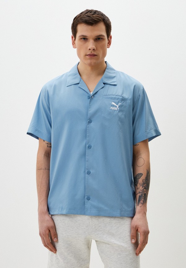 

Рубашка PUMA, Голубой, CLASSICS Shirt WV
