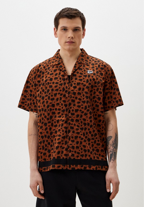 

Рубашка PUMA, Коричневый, DOWNTOWN Kitten Shirt WV