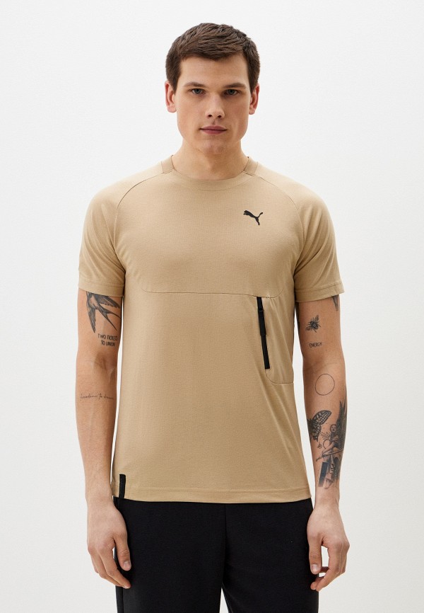 

Футболка PUMA, Бежевый, TECH Pocket Tee