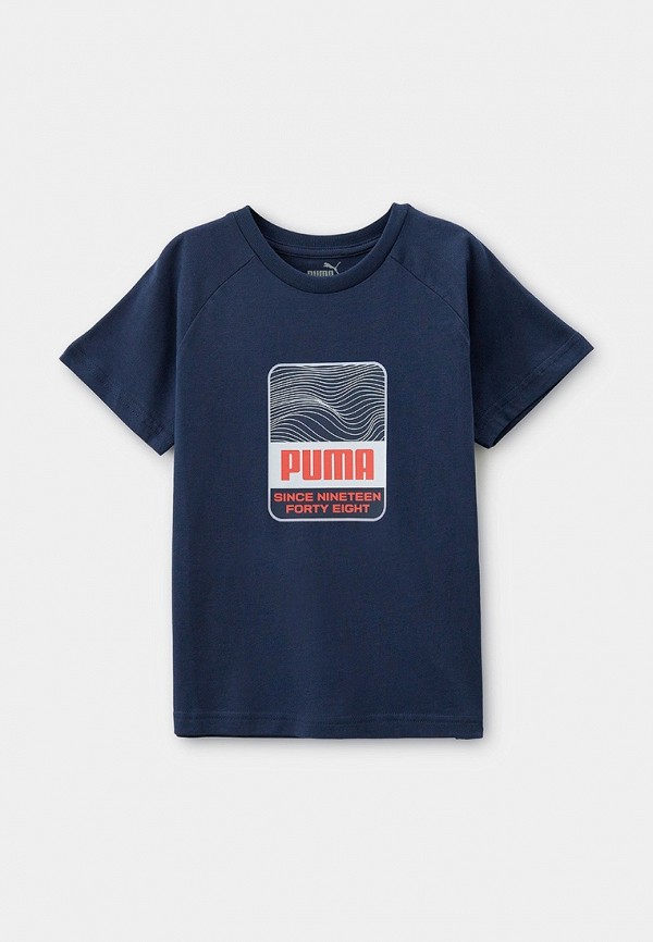 

Футболка PUMA, Синий, ACTIVE SPORTS Graphic Tee B