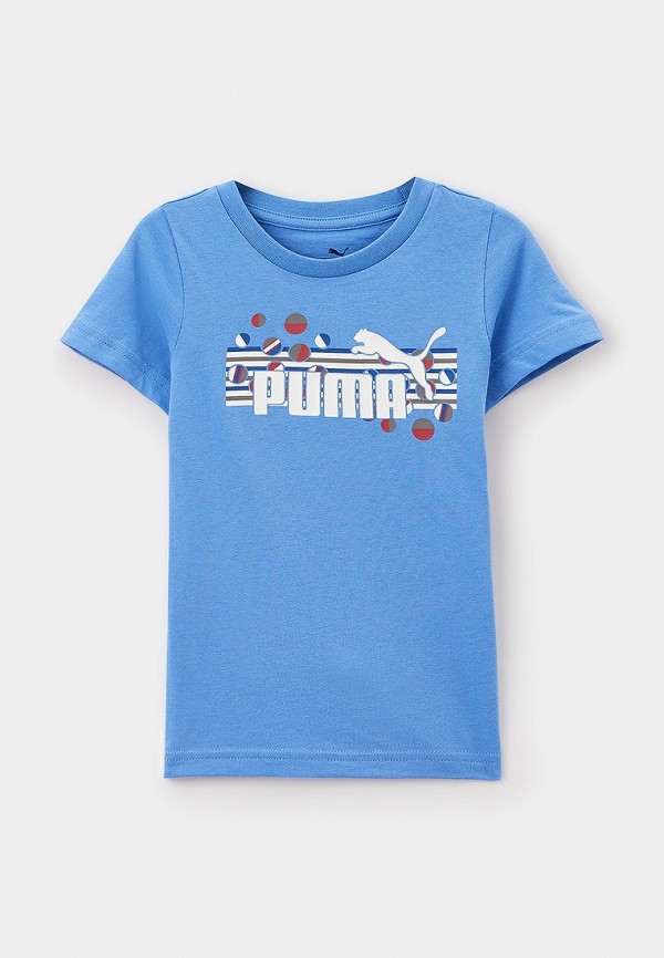 

Футболка PUMA, Голубой, ESS+ SUMMER CAMP Tee