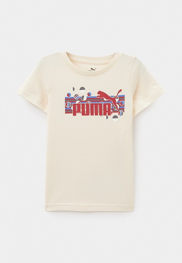 Футболка PUMA ESS+ SUMMER CAMP Tee футболка puma размер 42 бежевый