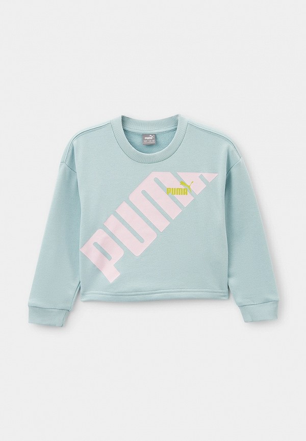 

Свитшот PUMA, Голубой, POWER Crew TR G