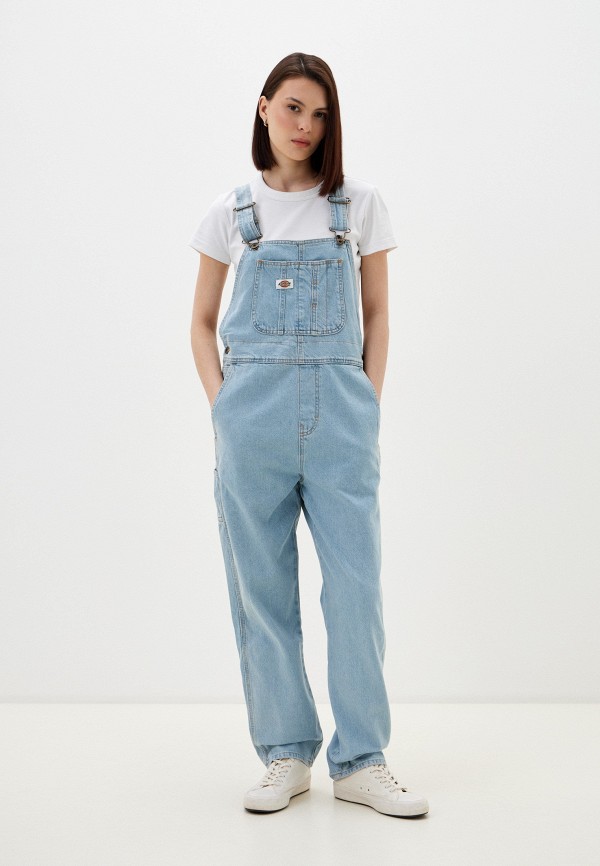 

Комбинезон джинсовый Dickies, Голубой, CLASSIC DENIM BIB