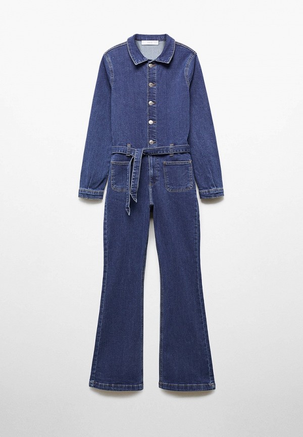 

Комбинезон джинсовый Mango Kids, Синий, OVERALL