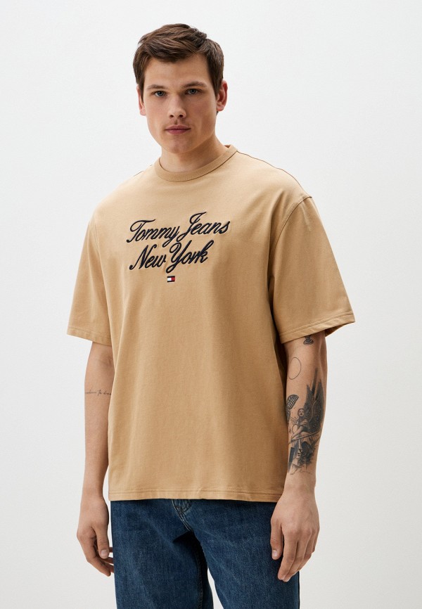 

Футболка Tommy Jeans, Бежевый