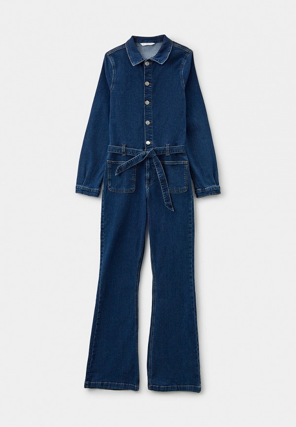 

Комбинезон джинсовый Mango Kids, Синий, OVERALL