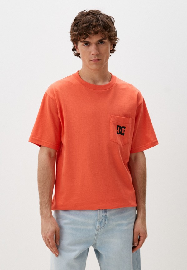 

Футболка DC Shoes, Коралловый, DCSTARPOCKETHSS TEES MKZ0