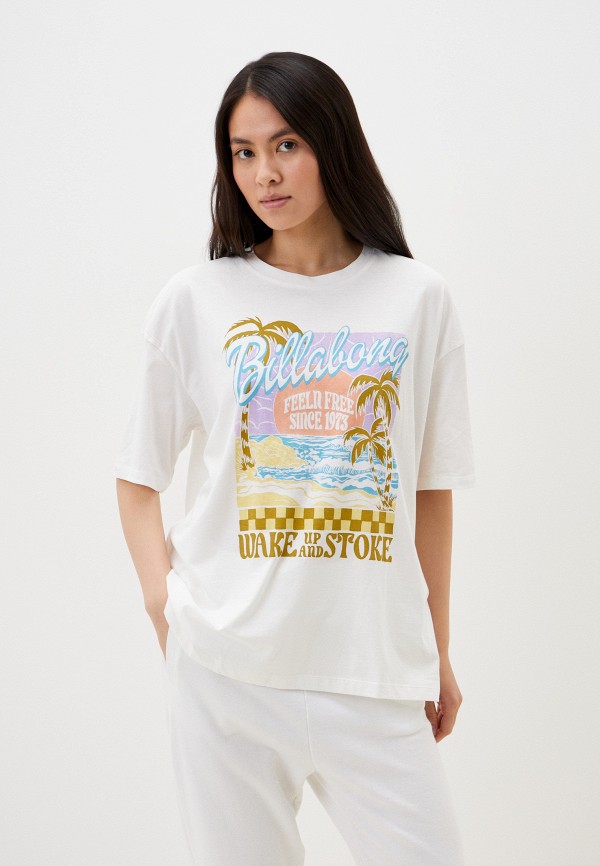 

Футболка Billabong, Белый, WAKE UP TEES SCS